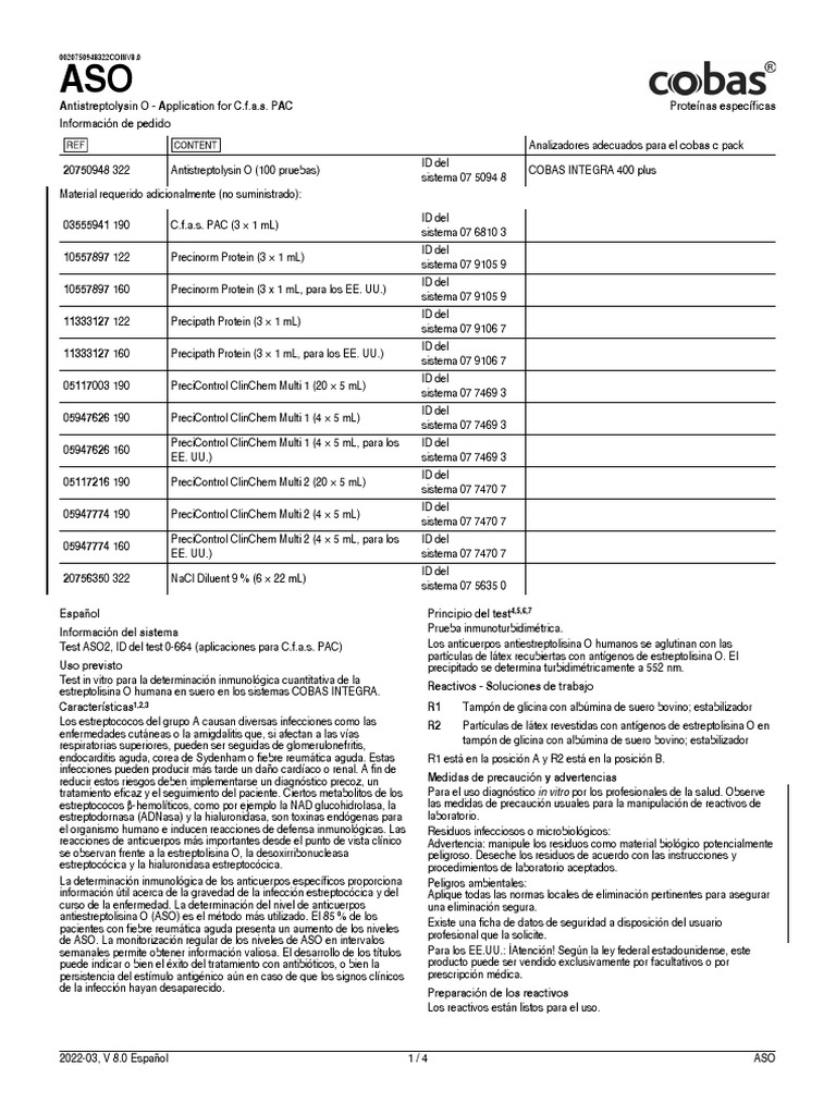Insert.ASO.0020750948322COIN.V8.es | PDF | Calibración | Estreptococo