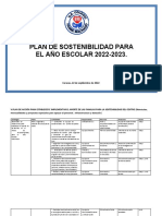 Plan de Sostenibilidad Padre Machado 2022-23