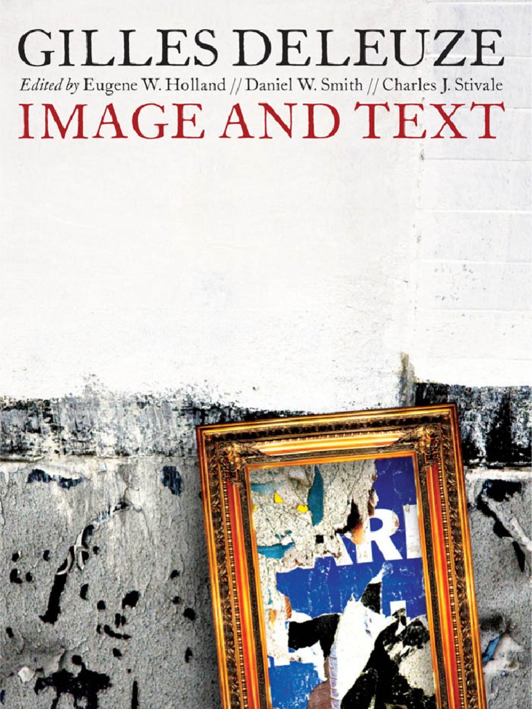Deleuze - Image and Text | PDF | Gilles Deleuze | Perception