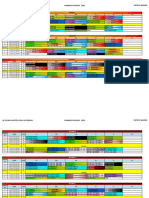 Horario Curso 2023