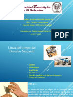 Linea Del Tiem de Derecho Mercantil