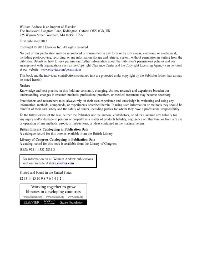 Copyright - 2013 - Handbook of Biopolymers and Biodegradable Plastics | PDF