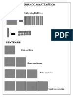 TREINANDO A MATEMÁTICA Centena Dezena Unidade