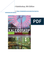 Test Bank For Kaleidoskop 8th Edition