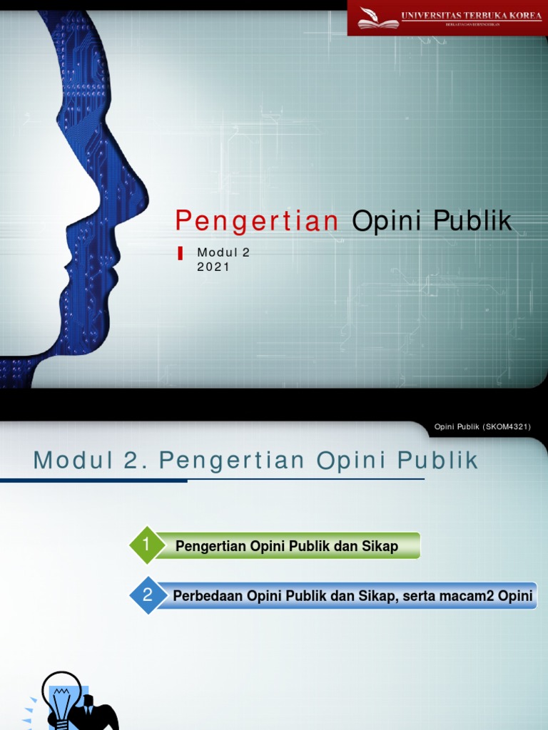 Syarat Pembentukan Opini Publik | PDF