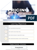 4.0 Pricing Decsion