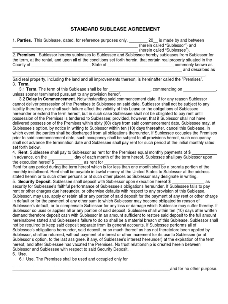 Commercial lease assignment agreement image
