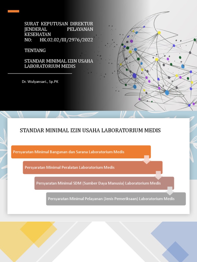 Standar Izin Usaha Laboratorium Medis | PDF