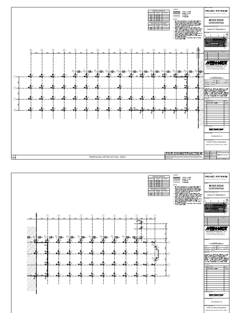 CB01 Zone Structural Plans | PDF