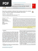 Data-Driven and Physics-Informed Deep Learning Operators For Solution of Heat Conduction Equation