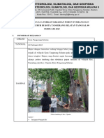 Analisis Pohon Tumbang Dan Papan Reklame Rubuh Di Kota Tangerang Selatan 09 Februari 2023