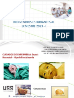 Cuidados de Enf. Neonato Sepsis - Hiperbilirrubinemia 2023