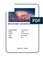 Armas Nucleares y Contaminacion Ambiental