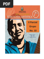 II Parcial 7mo Grado Educacion Artistica