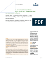 Úlcera Crónica Por Mycobacterium Chelonae