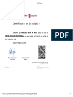 POSTURA E IMAGEM PROFISSIONAL - Certificado 10H