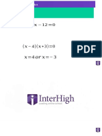 W29 Quadratics Revision 3