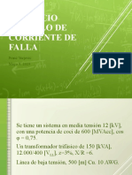 U3 - 02 - Ejercicio de Corriente de Falla