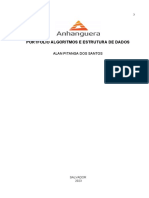 Portifólio Algoritmos e Estrutura de Dados