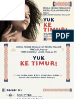 Modul Projek Kearifan Lokal - YUK KE TIMUR! - Fase C