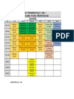 Horarios - T&G I Ciclo 2023