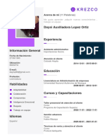 CV - Daysi Auxiliadora Lopez Ortiz