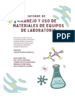 Manejo y Uso de Materiales y Equipo de Laboratorio