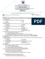 Science4 TEST-Q4