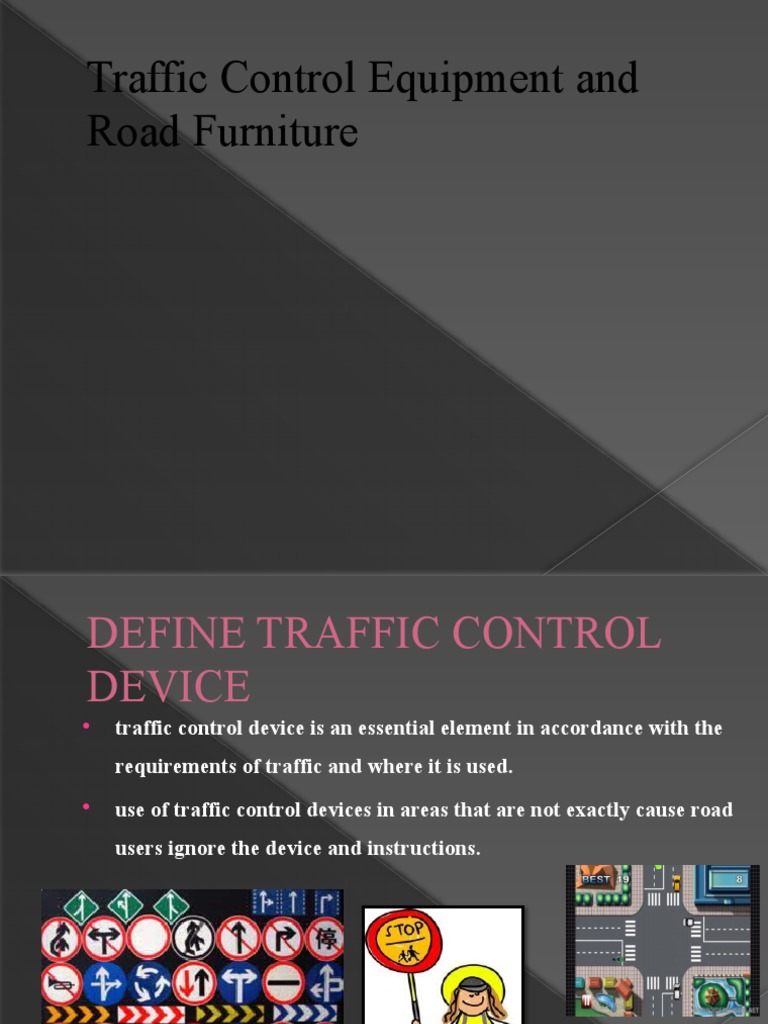 Traffic Control Edit PDF Traffic Road