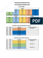 FIXCHURE 1RA FECHA OLIMPIADAS 2023 GUE MM Nueva MARTES 20 DE JUNIO