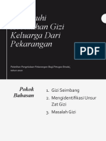 Memenuhi Kebutuhan Gizi