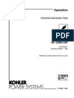Kohler 20 2000kW Operations Manual