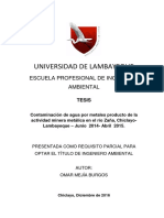 Universidad de Lambayeque: Escuela Profesional de Ingenieria Ambiental