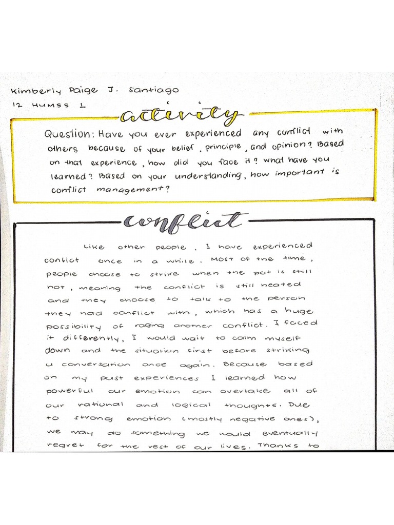 Conflict | PDF