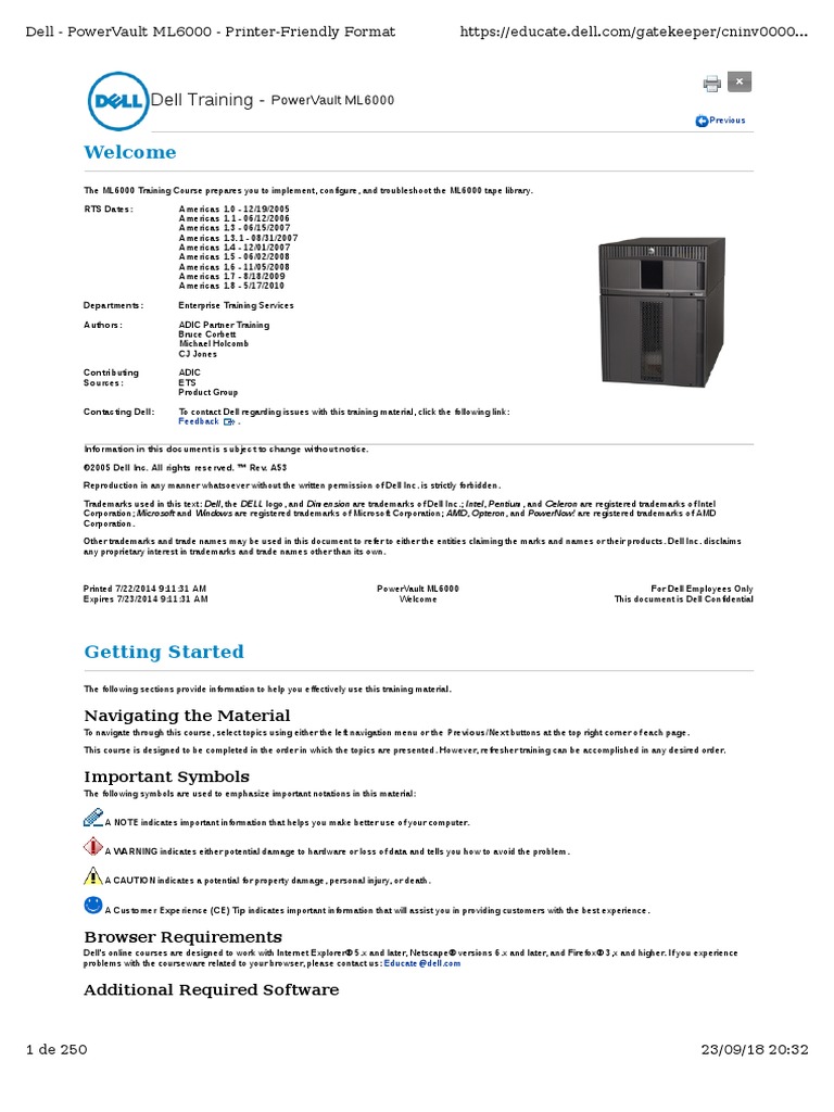 PowerVault ML6000 | PDF | Domain Name System | I Pv6