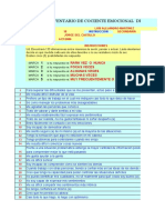 Inventario de Cociente Emocional Bar On 2