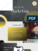 Presentacion Plan de Marketing Moderno Minimalista Morado y Violeta