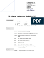 DR. Ahmad Mohammad Radaideh, MD