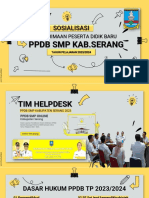 Slide PPDB SMP Kab - Serang - 2324