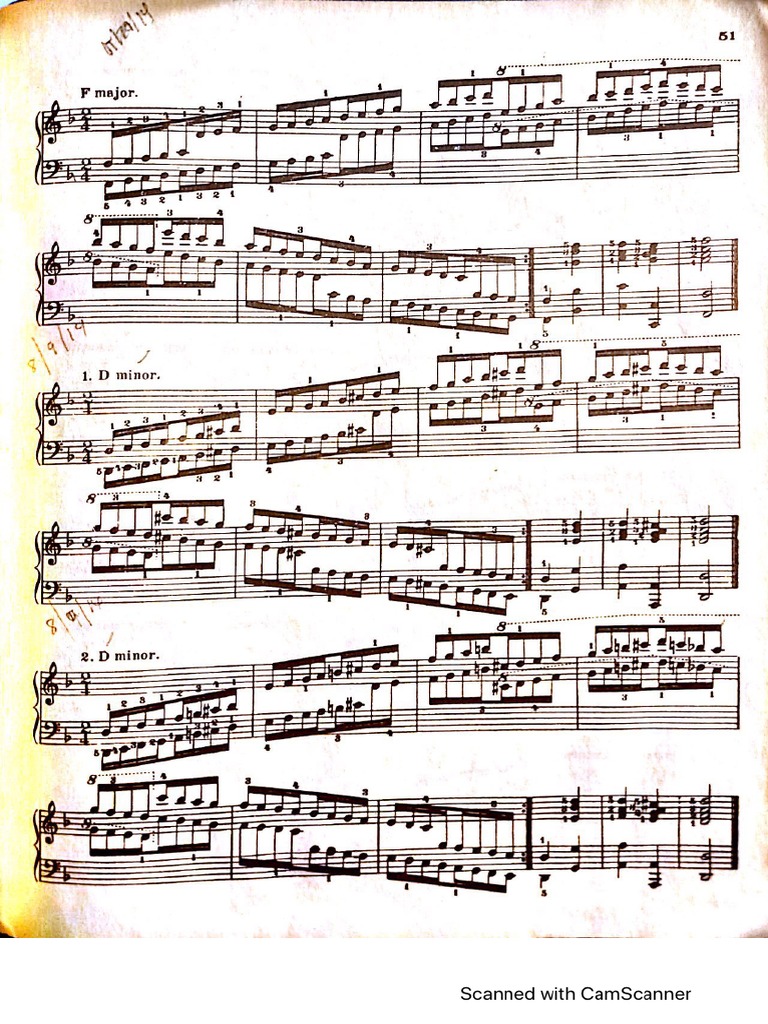 Scales and Arpeggios PDF