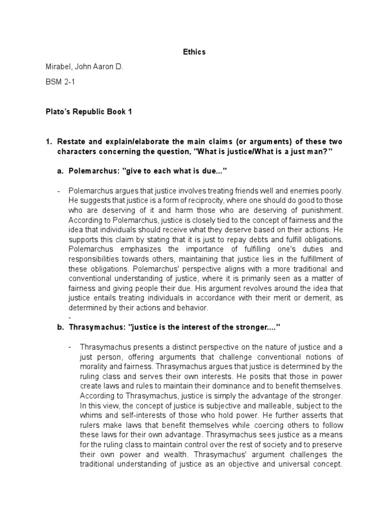 Ethics Pdf Justice Crime Violence