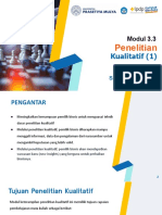 3.3 Penelitian Kualitatif (1) Slide - SMK