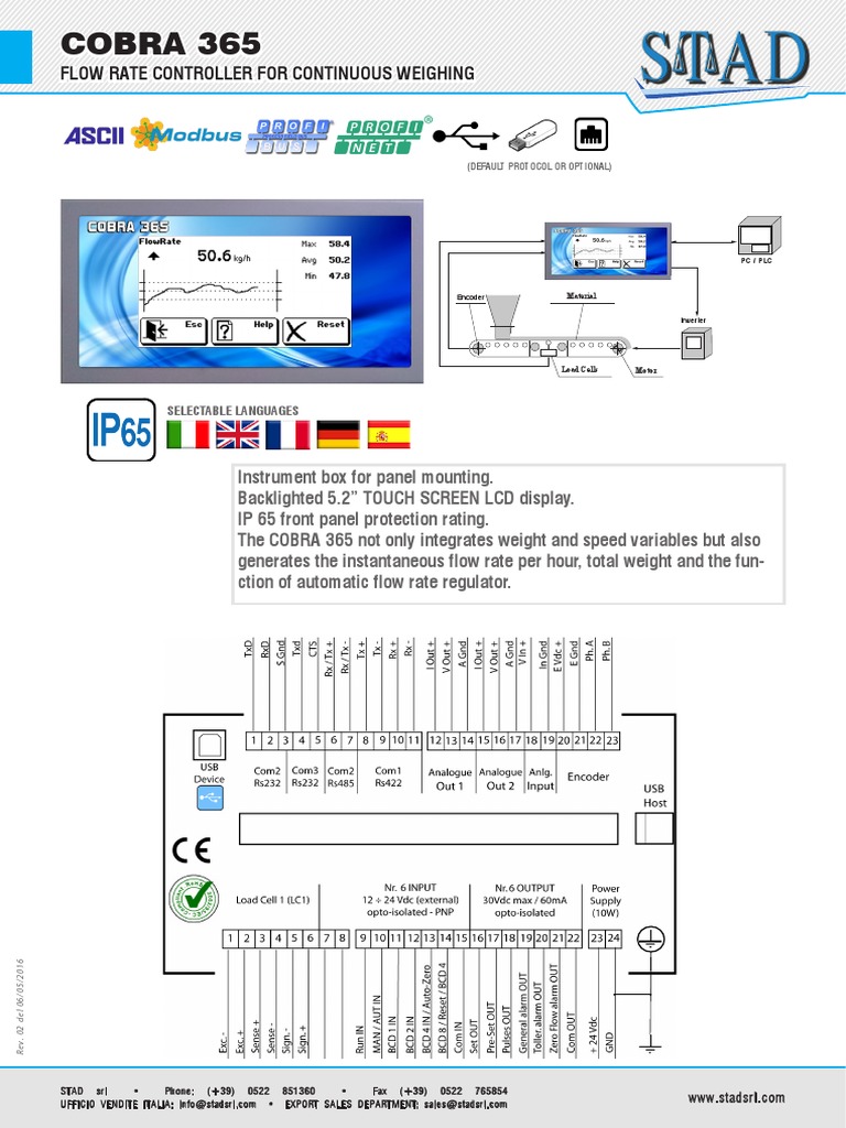 Cobra365 Ing Stad | PDF | Input/Output | Programmable Logic Controller