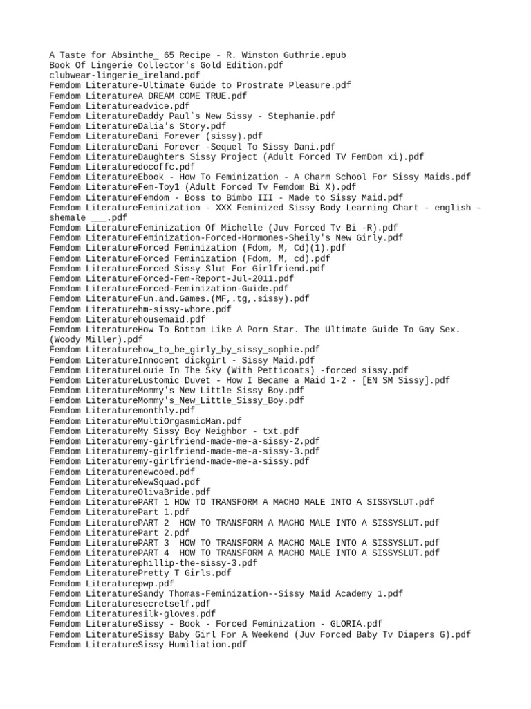 Fem Dom Literature | PDF | Sexology | Femininity