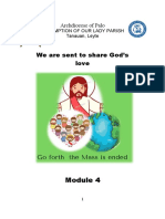 Module 4 We Are Sent To Share Gods Love