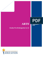 Massachusetts Arts Curriculum Framework (2019)