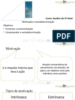 Motivação e Autodeterminação