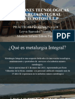 Metalurgia Integral Innovaciones Tecnologícas