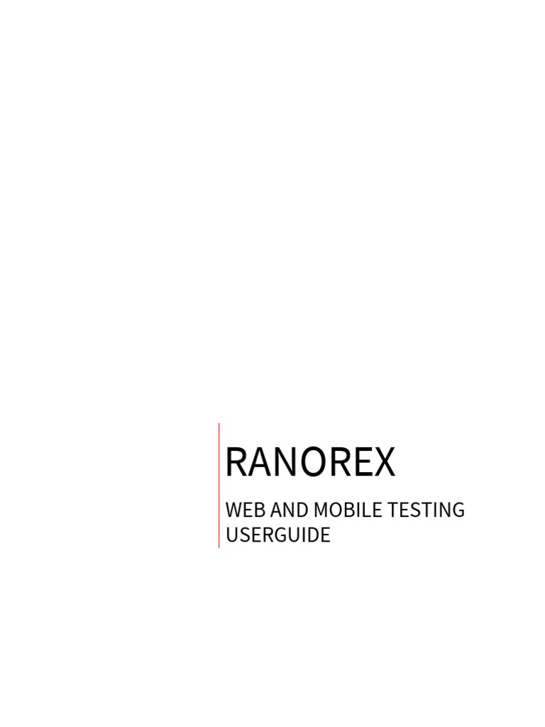 Web and Mobile Testing | PDF | Mobile App | Selenium (Software)