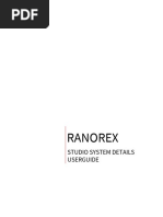 Ranorex Studio System Details